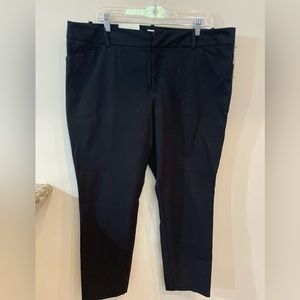 A New Day Black Stretch Trouser Pants Size 18